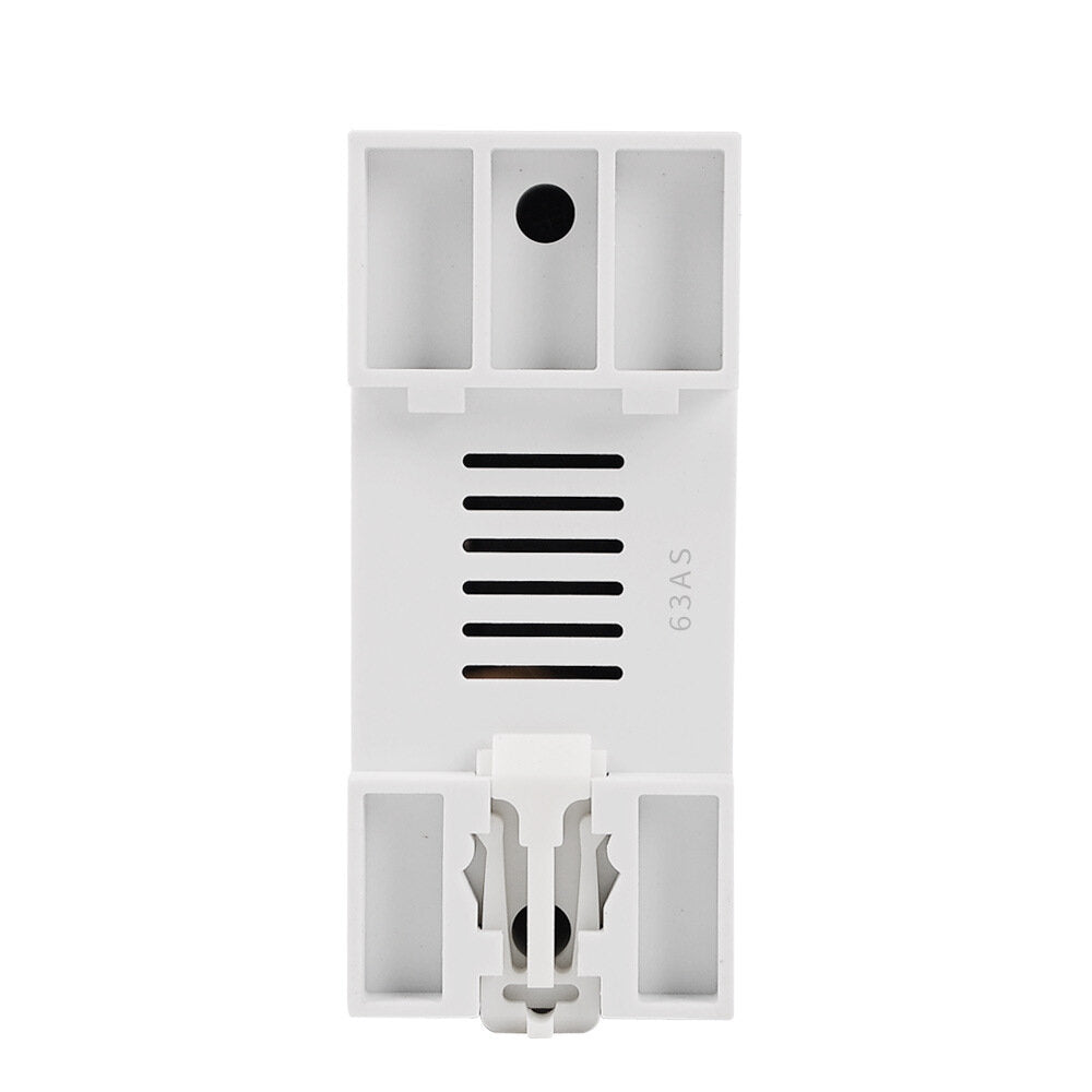 Adjustable Self-resetting Intelligent Overvoltage and Undervoltage Protector Automatically Reset LED Dual Display 220V 40A 63A