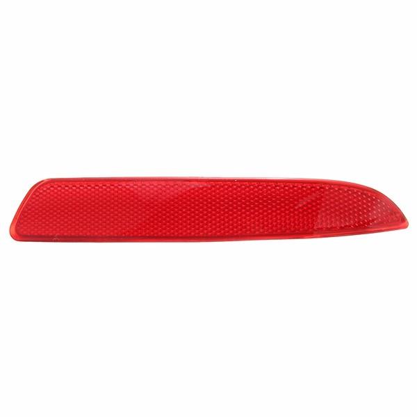 Right Side Red Rear Bumper Reflector Light