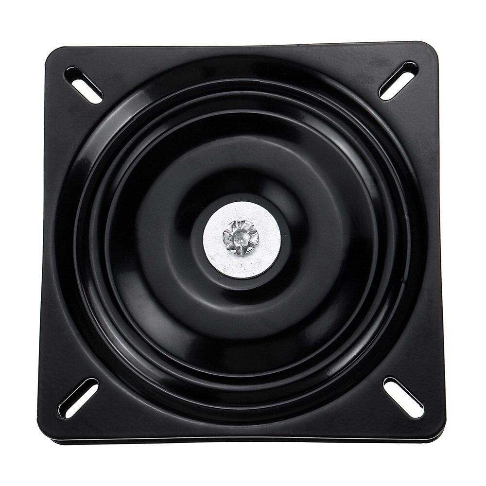4Pcs 7 Inch Bar Stool Swivel Plate Replacement 360 Rotation Square Swivel Mechanism Turntable Replacement Accessories for Recliner Chair Furniture