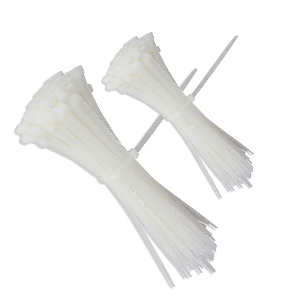 Nylon 5mm 15/20/25/30/35/40cm Black/White Nylon Self-locking Cable Tie Zip Ties Strong Tensile Strength