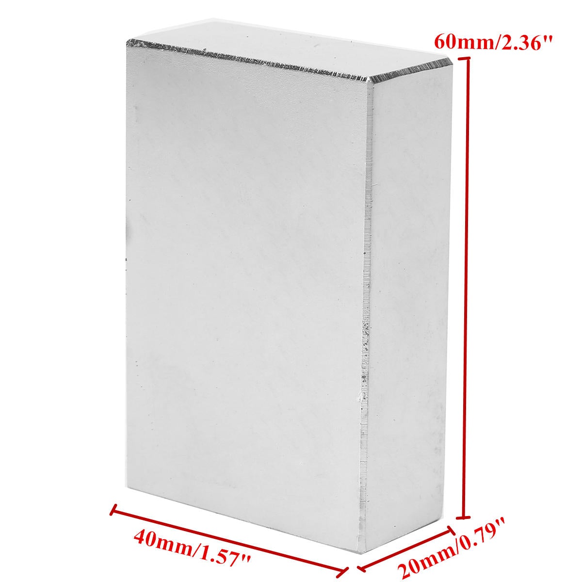 N35 60x40x20mm Strong Block Magnet Rare Earth Neodymium Magnet