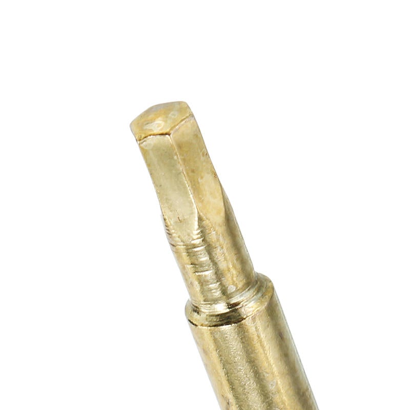 7Pcs Gold 50mm 1.5-6.0mm Magnetic Hex Head Screwdriver Bits 1/4 Inch Hex Shank Screwdriver
