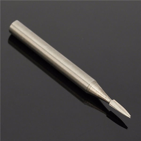6mm Shank Three Blade White Steel Manual Wood Working Grinding Carving Tool