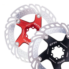140/160/180/203mm Aluminum Alloy Steel Metal Heat Dissipation Six Spike Disks Bicycle Floating Discs Mountain Bike Floating Discs