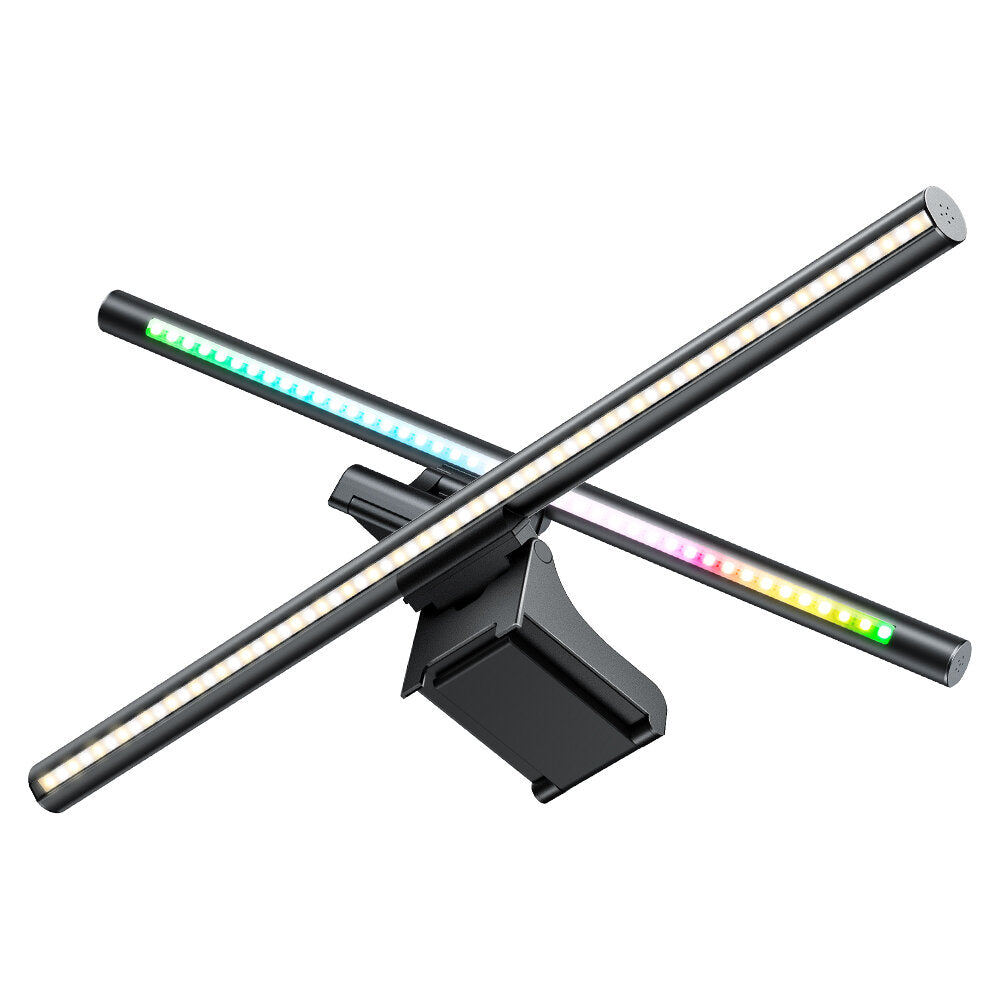 Monitor Light Bar RGB APP Control Alexa Control Asymmetric Optical Music Sync Illuminance >900Lux Monitor Accessories