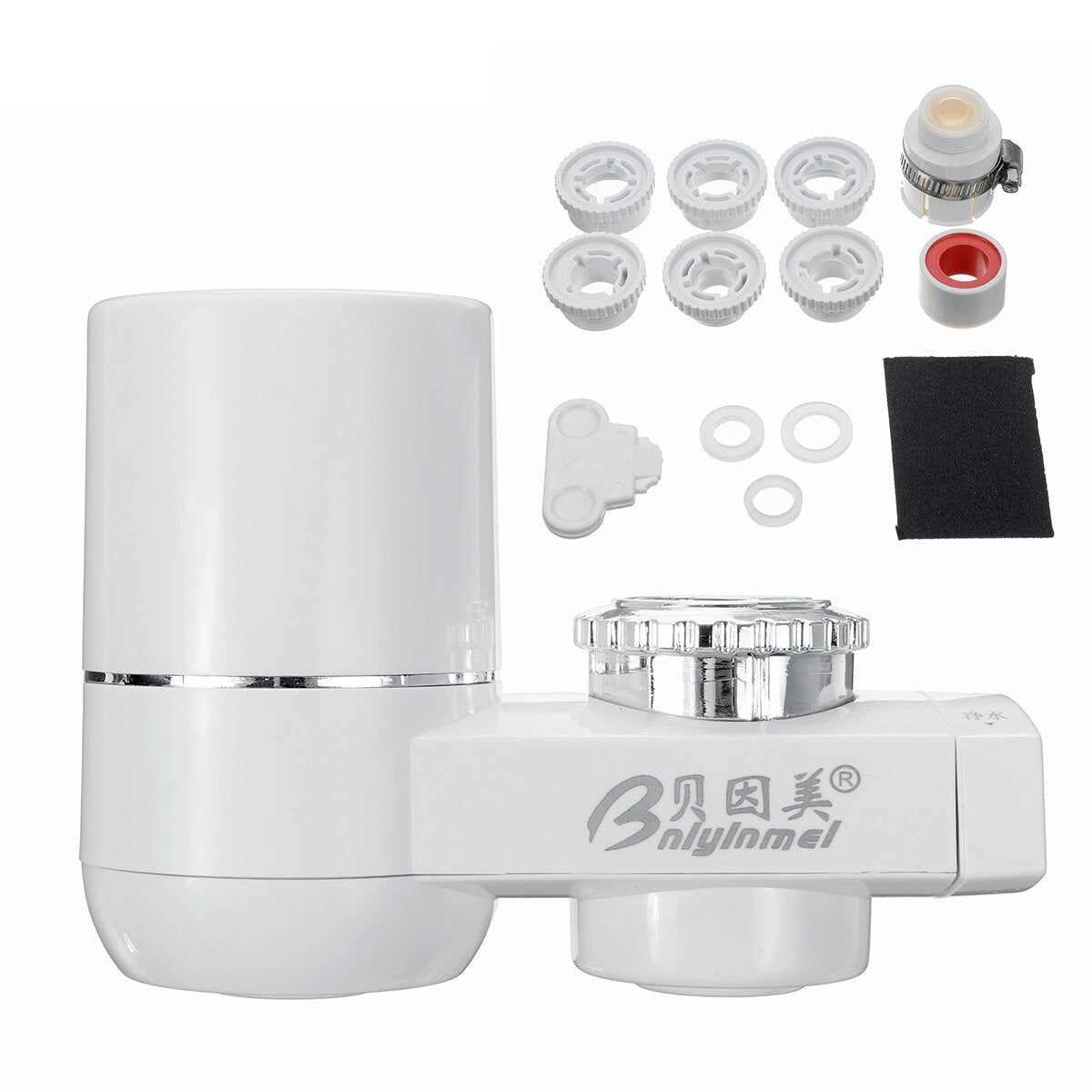 8 Level 0.1-0.4MPa Faucet Water Cleaner Purifier Filter For Home Kitchen