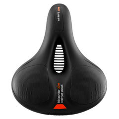 Bike Saddle Rainproof PU Surface Soft Foam Shockproof Streamlined