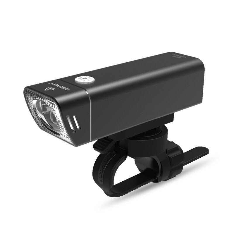 600LM 2500mAh Bike Headlight Aluminum Alloy IPX6 Waterproof USB Charging 5 Modes Lights Electric Scooter MTB Road Bike Lights