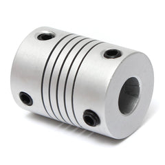 10pcs 5mm x 8mm Aluminum Flexible Shaft Coupling OD19mm x L25mm CNC Stepper Motor Coupler Connector