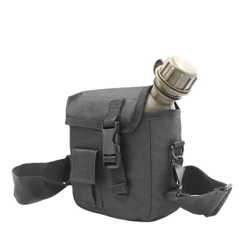 2L Outdoor Kettle Use Camping Hiking Hunting Climbing Tableware Army Camouflage Drinking Bottle Military Tactical Water Bottles