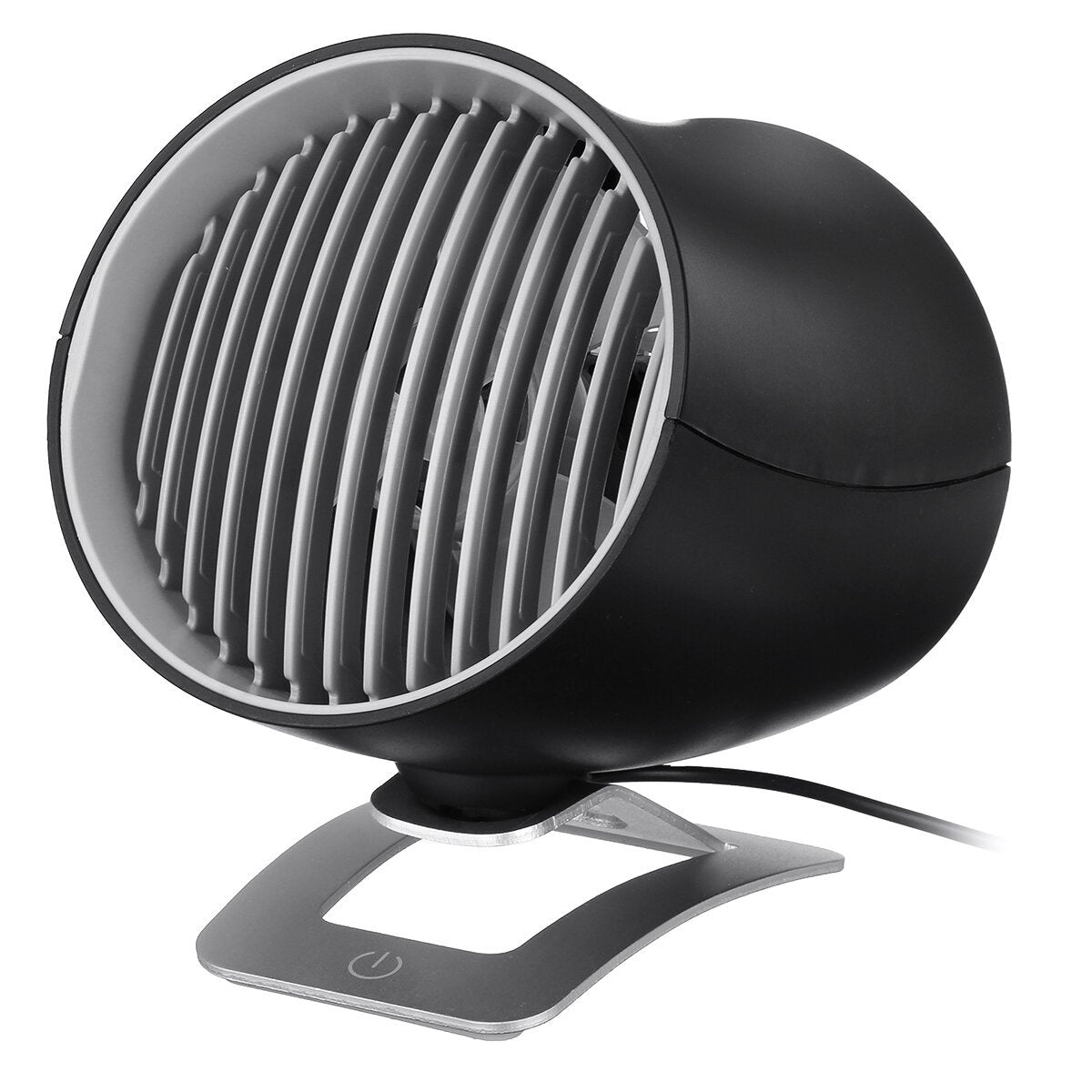 30DB Touch Screen Switch USB Desk Fan Cooling Rotatable MINI Ultra Quiet Two Wind Speeds Fan
