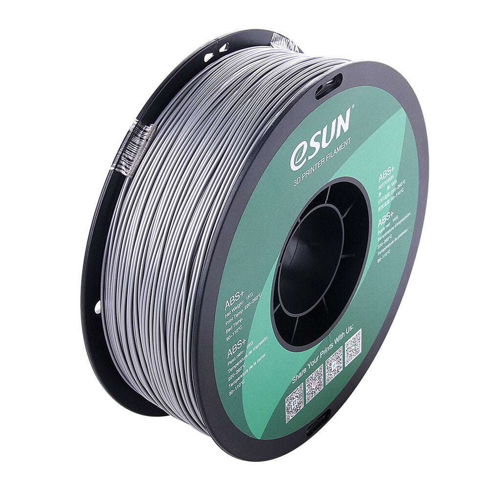 ABS+ 1KG 3D Printing Filament 1.75mm ABS 3D Printer Filament Vacuum Packaging 1KG 2.2 LBS Spool 3D Printing Materials for 3D Printer