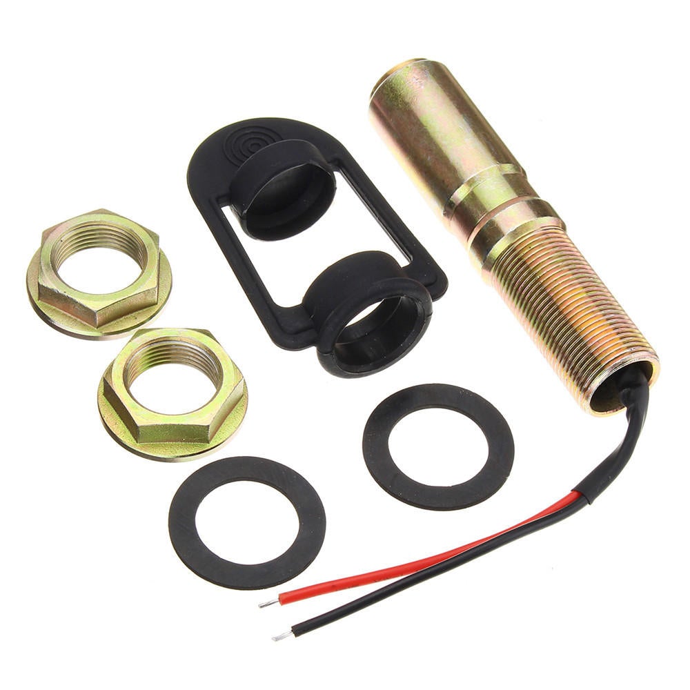 Amber Rotating Flashing Beacon Flexible DIN Pole Tractor Mount Mounting Light Work Light