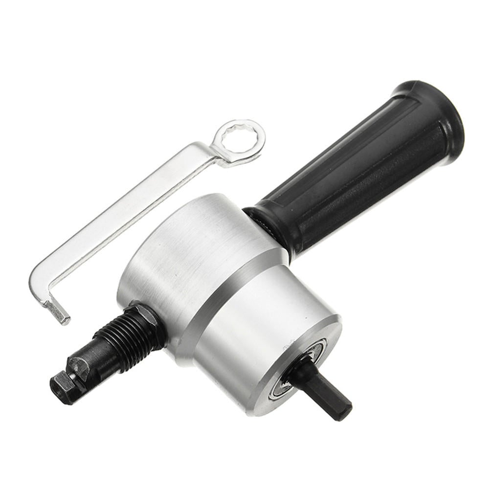 Double Head Sheet Metal Nibbler Cutter Drill Attachment Metal Sheet Cutter