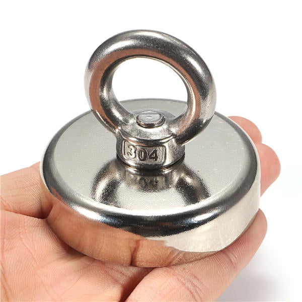 60mmx50mm 112kg Neodymium Recovery Magnet Metal Detector