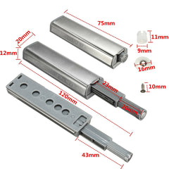 Cabinet Push Open Catch Touch Latch Magnetic Tip Damper Buffer Drawer Door to System
