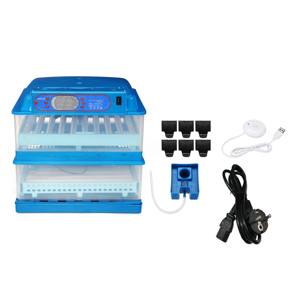 72/96/112/120 Electric Egg Incubatoxic Digital For Chicken Quail Poultry