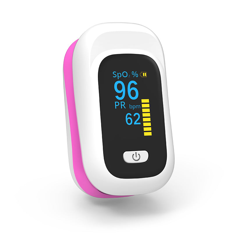 Mini OLED Finger-Clamp Pulse Oximeter Home Heathy Blood Oxygen Saturation Monitor