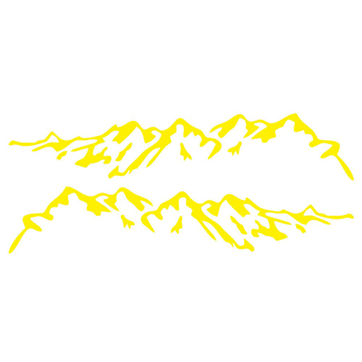 2pcs Door Side Body Stickers Decal Mountain Style For Car Truck Camper Van Caravan