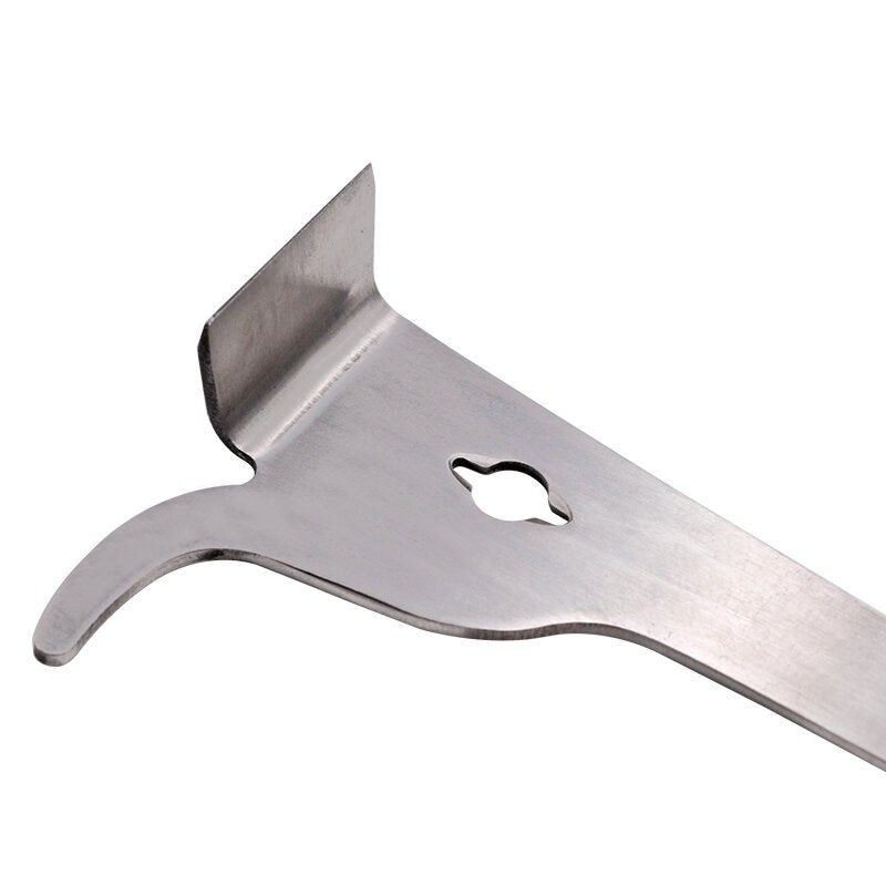 Bee Honey Beekeeping Tools Set Stainless Steel Thumb Type Bee Hive Scraper Beekeeping Scraper Beekeeping Cutter Honey