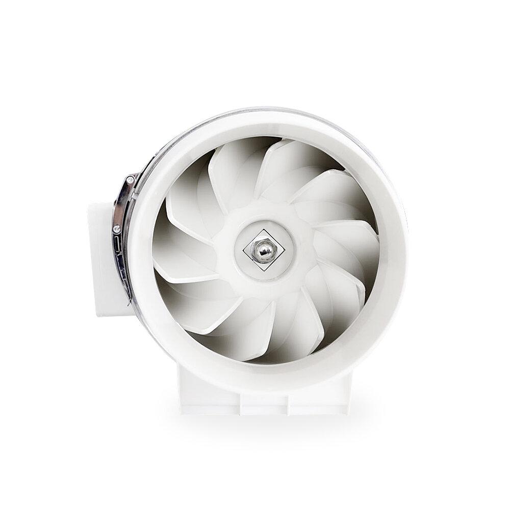 Home Silent Inline Pipe Exhaust Fan Duct Fan Bathroom Kitchen Ventilation Toilet