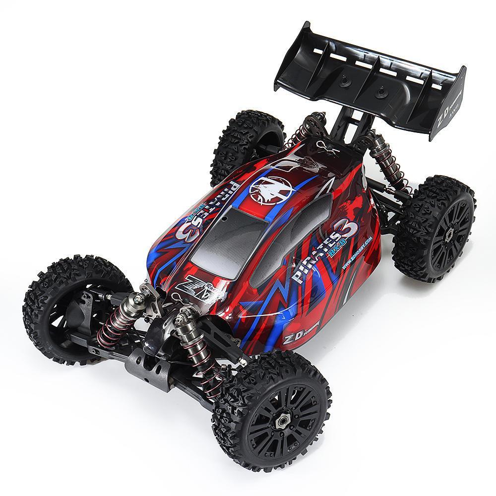 1/8 4WD Brushless 2.4G RC Car Frame Electric Vehicle Model