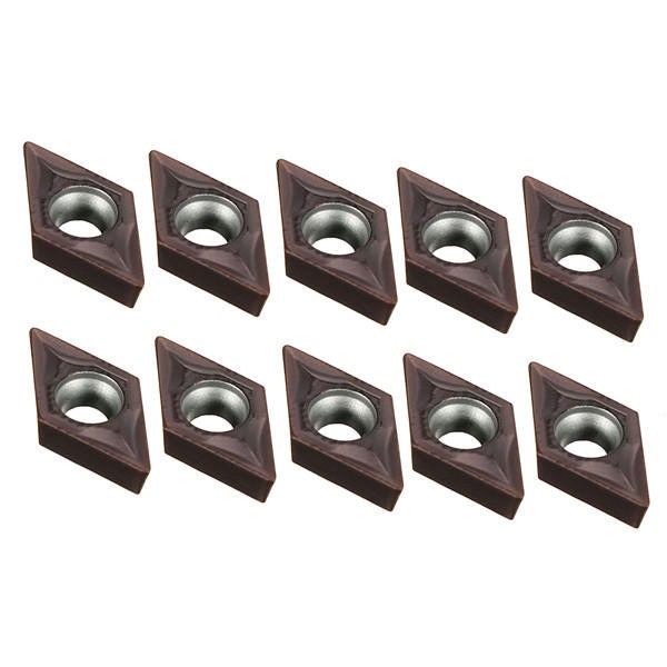 10pcs Carbide Inserts for SDJCR1010H07 Turning Tool Holder Dark