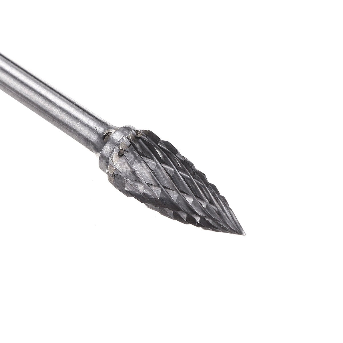 3x6mm Double Grain Tungsten Steel Grinding Head Rotary Burr Drill Bit Milling Cutter