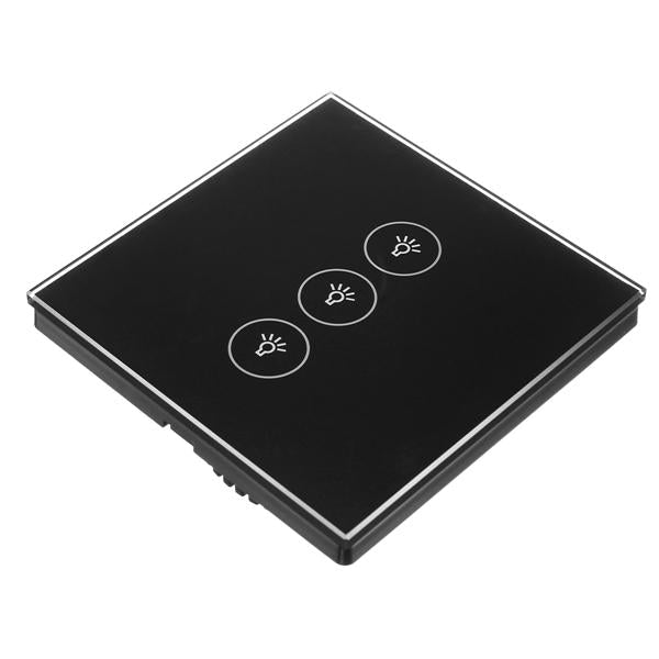 AC 100-240V 10A WiFi Smart Home Switch Wall Light Touch EU 86 Type Switch Panel App Control For Amazon Alexa Google Home EWelink