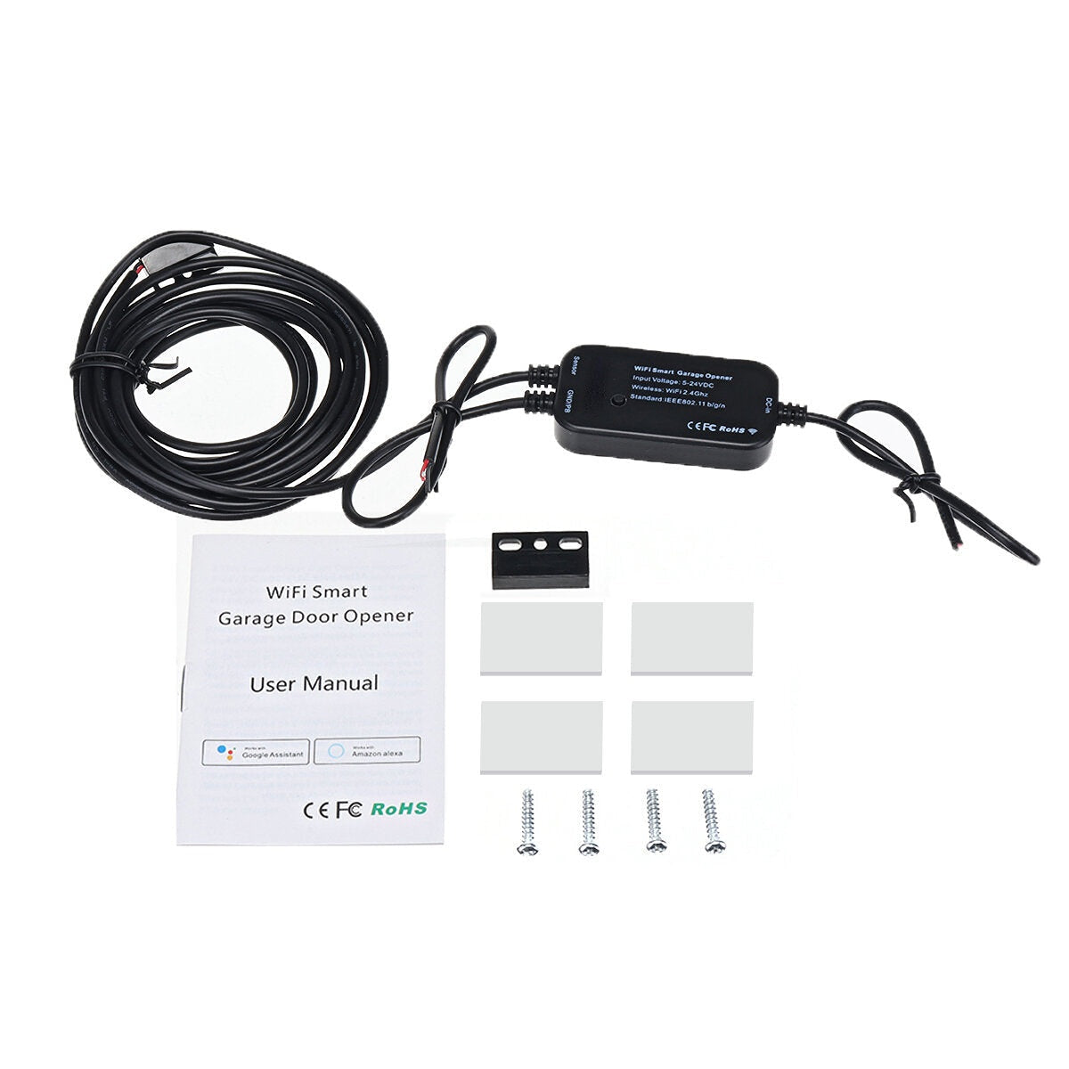 Smart Garage Door Opener WiFi Switch APP Controller Voice for Alexa Google Home