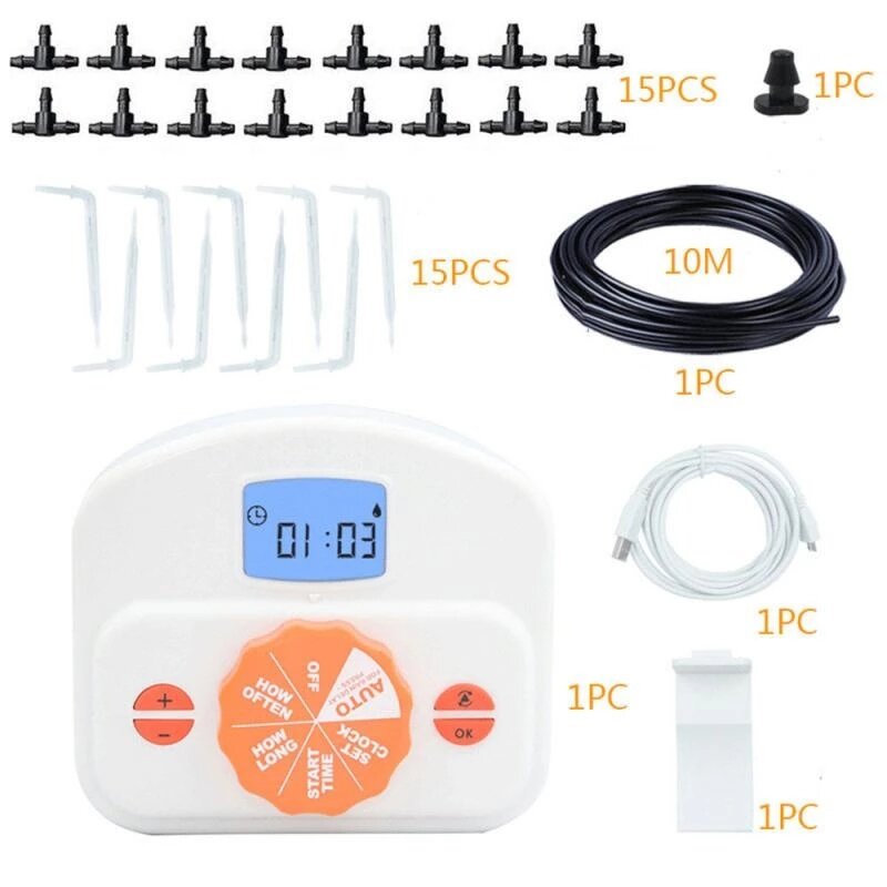 Automatic Watering Device Timing Watering Controller Tool Garden Intelligent Watering Sprinkler System