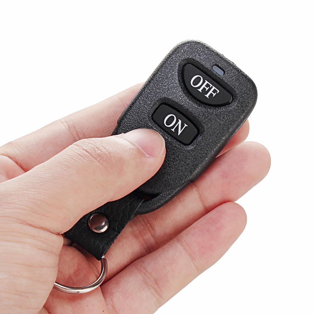 Upgraded 180A Car Battery Switch Wireless Remote Control Disconnect Latching Relay Electromagnetic Solenoid Valve Terminal Master