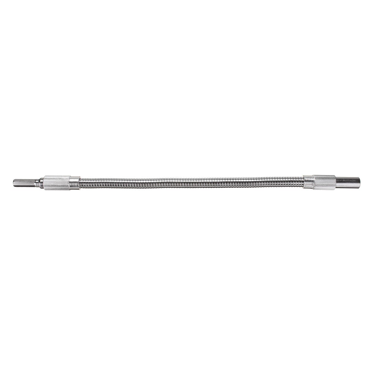 300mm 1/4 Inch Hex Drill Bit Flexible Shaft Screwdriver Extension Socket Holder Adapter