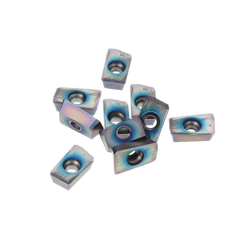 10pcs Blue Nano Coating HRC52 APMT1135PDER NB7010 Carbide Inserts Milling
