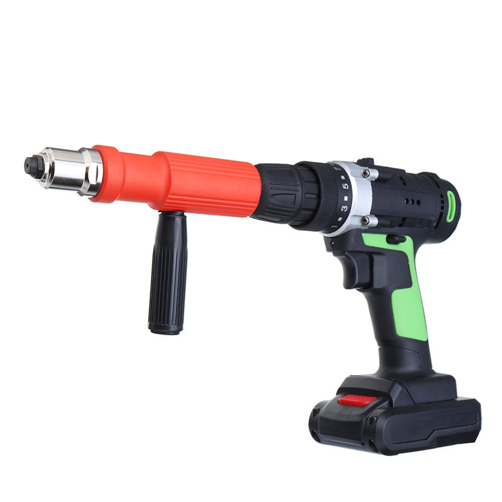 Electric Riveter Nut Riveting Tool Metal Cordless Riveting Adapter For Electric Drill
