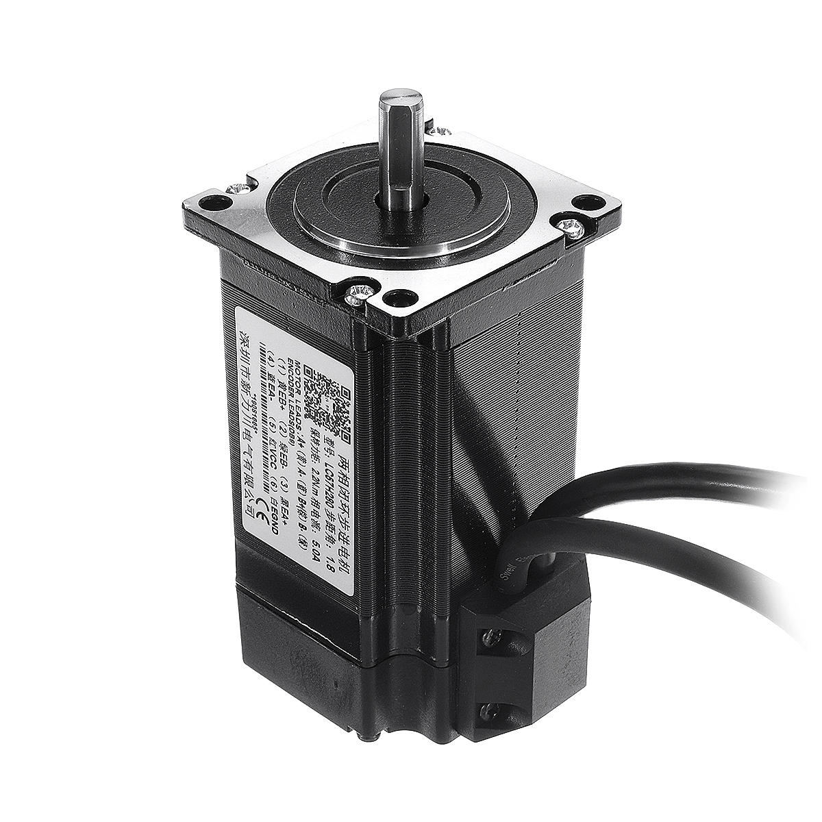 Closed Loop Stepper Motor Kits 2 Phase 57 Servo Motor with Hybird Servo Driver Set