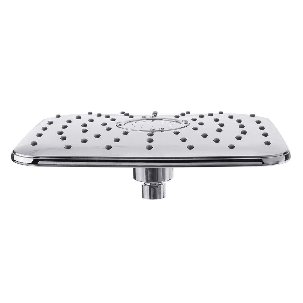 ABS and Chrome Finish Faucet Shower Head Combo w/ 60Inch Stainless Steel Hose for Bathroom