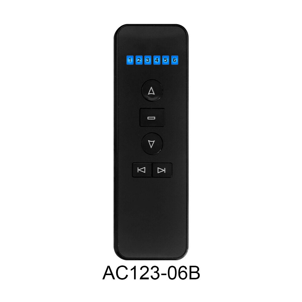 Remote Control Switch And AC226 Receiver Set Compatible Broadlink Remote Control Set For Smart Home DIY Motorized Blinds Curtain 433Mhz