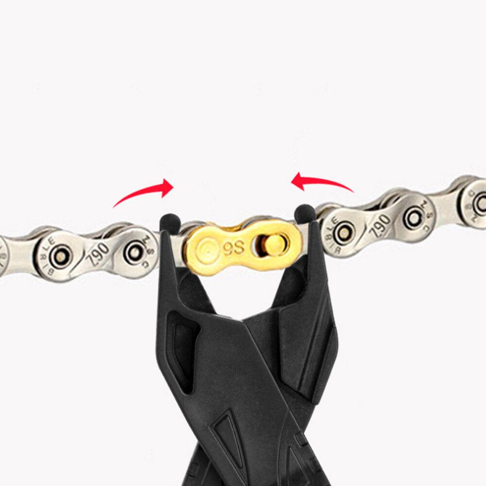 Multifunctional Tire Prying Rod Link Chain Plier Pry Bar Vent Tip Chain Hook Bike Repair Tools Outdoor Cycling