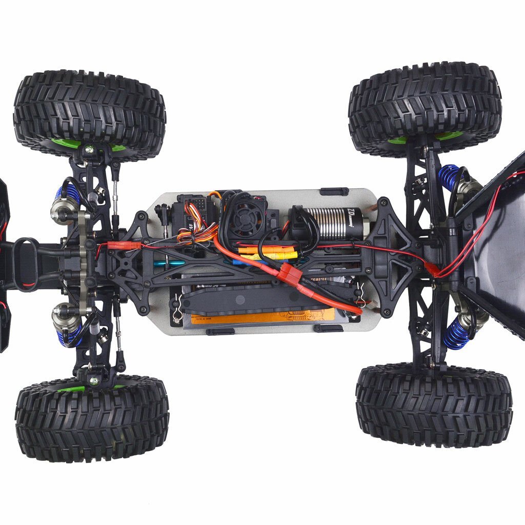 4WD 2.4G Desert Truck Brushless RC Car High Speed Off Road Vehicle Models 80km/h W/ Swing