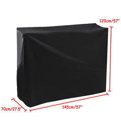 Heavy Duty Zipper Waterproof Dustproof Barbecue Grill Cover BBQ Grill Protector