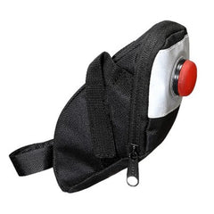 Twill Tear-Resistant Cycling Bicycle Saddle Bag Waterproof With Taillight