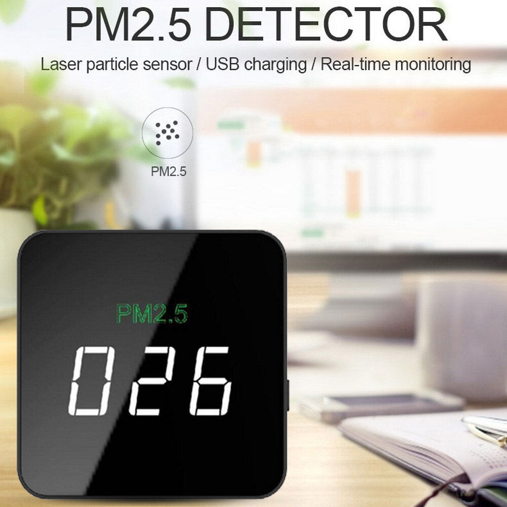 Laser Sensor 1200mAh Air Quality Monitor Health Care Air detector