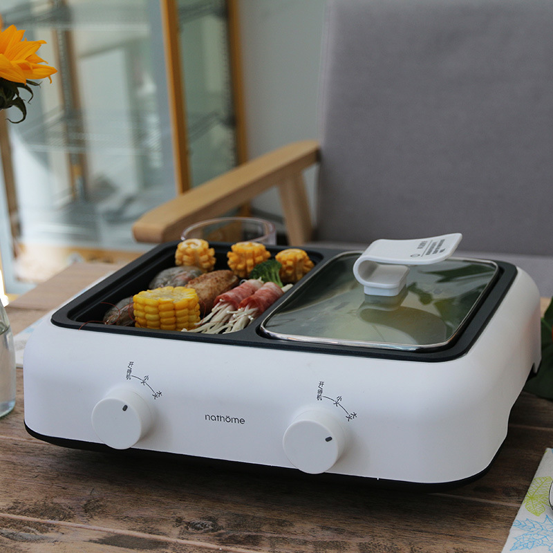 Multi-function Integrated Pot Electric Hot Pot Baking Tray