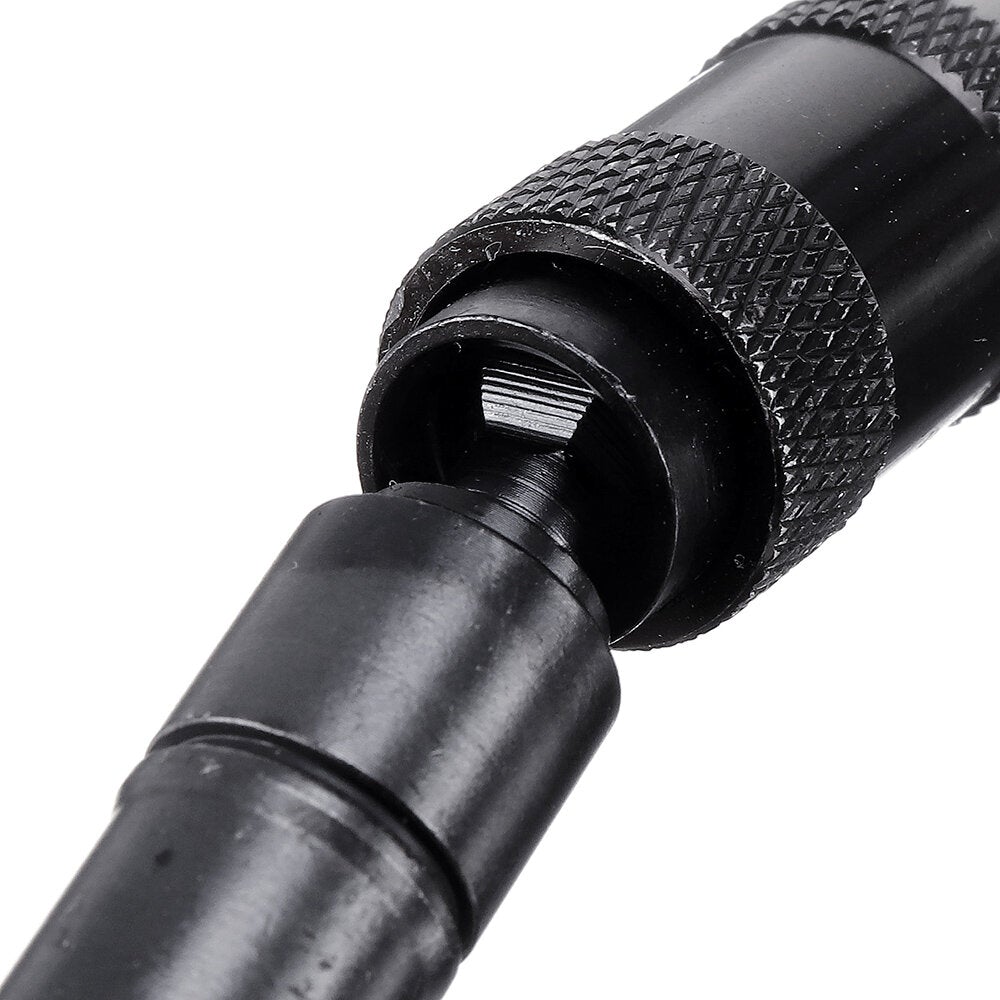 Black/Silver Magnetic Screw Holder Angle Magnetic Pivoting Bit Tip Holder Magnetic Screwdriver Drill Bit Drive Guide Extensions Adapter