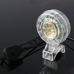 2 In 1 120dB Bike Bell LED Warning Light For Electric Scooter E-bike 5 Modes USB Charging Waterproof Low Noise Bike Alarm