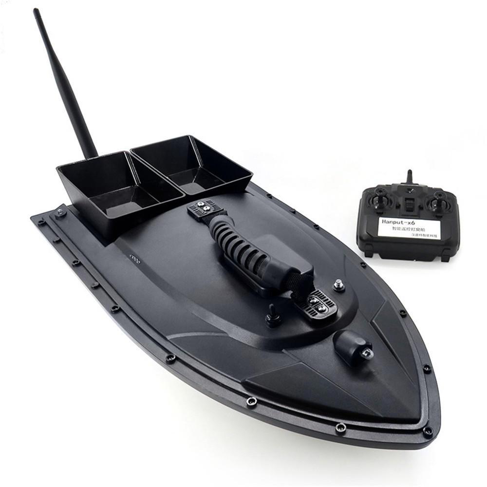 Battery Fishing Bait RC Boat Fish Finder 5.4km/h Double Motor Toys