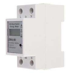 WiFi Smart Power Meter Switch Power Consumption Energy Monitoring Meter 110V 220V Din Rail Smart Life/Tuya App Remote Control