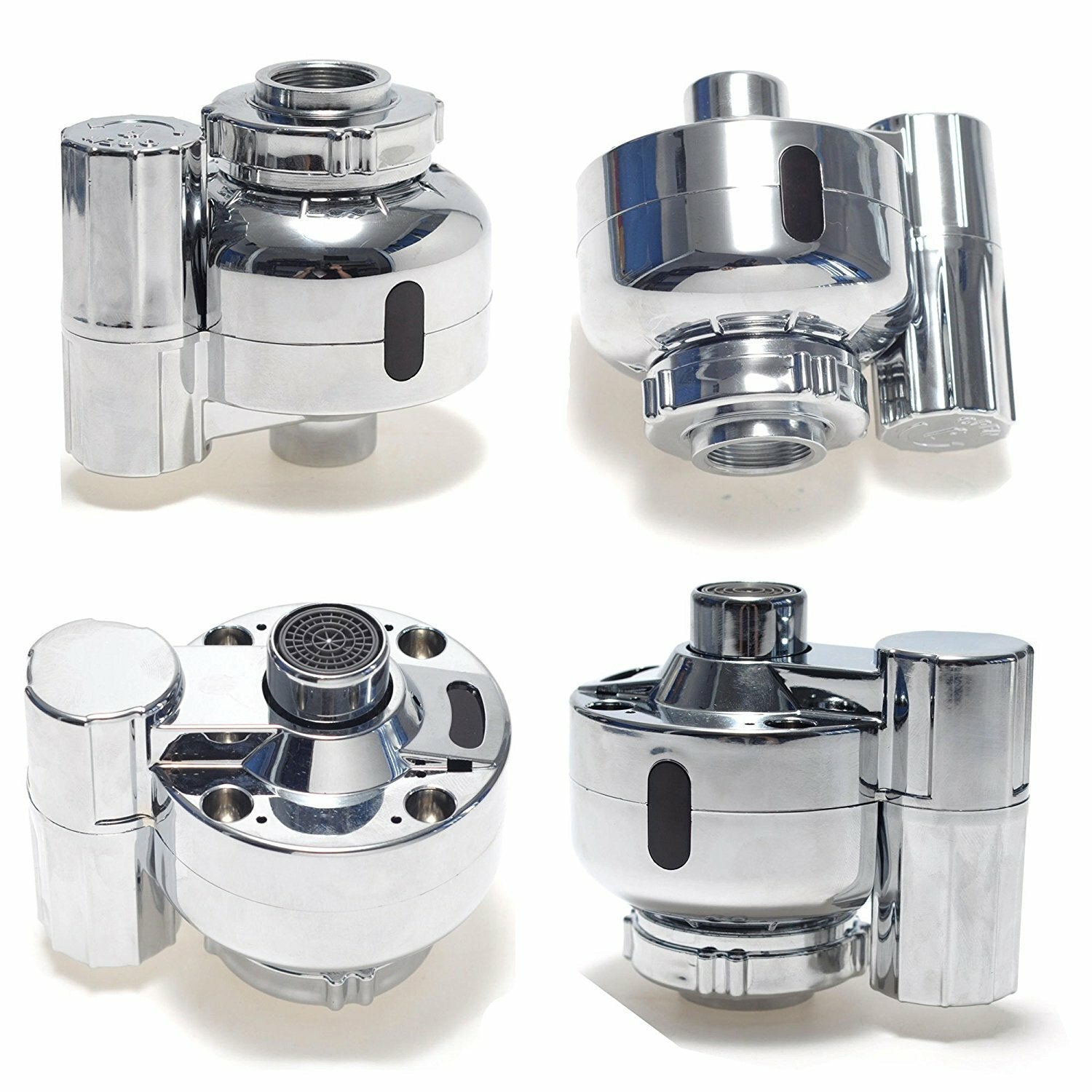 Dual Infrared Automatic Sensor Faucet Water Outlet Tap Adapter Touchless Kitchen Sink