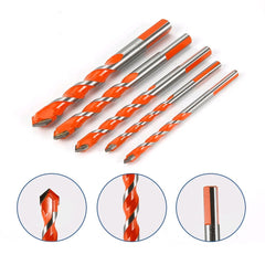 5pcs Ceramic Tile Stainless Steel Drill Carbide Overlord Drill Wall Hole Drilling Electric All-powerful Hand Drill Bit